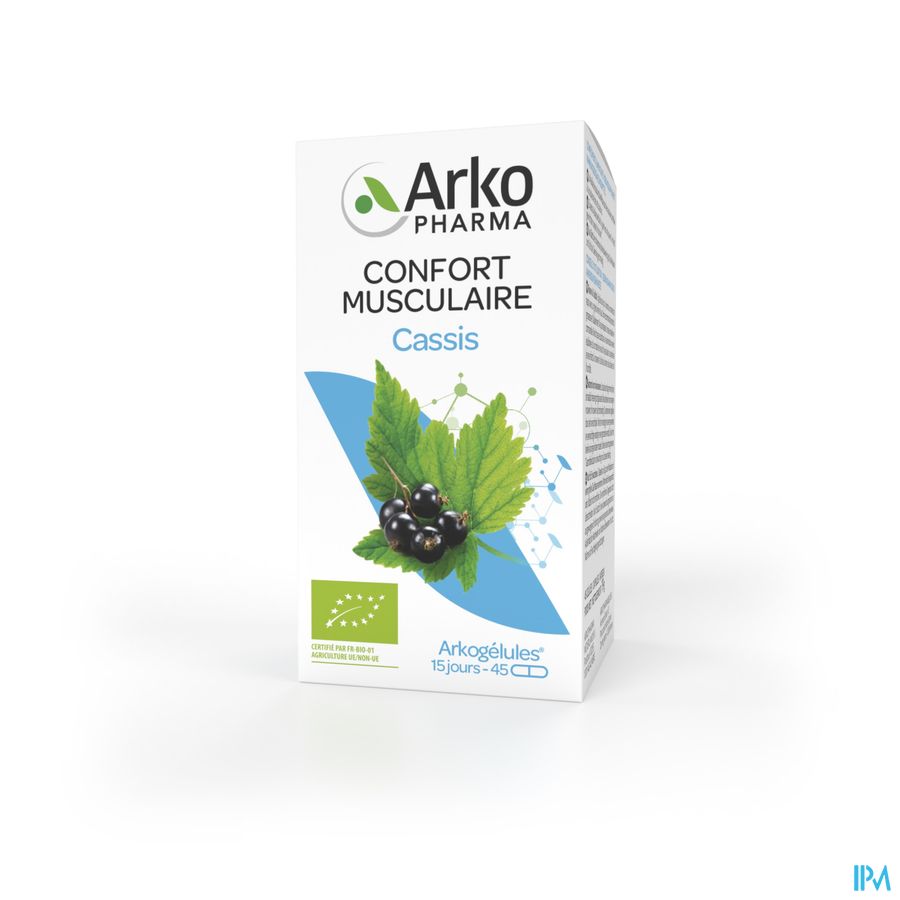 Arkopharma Arkogélules Cassis Bio Mobilité Articulaire 45 Gélules