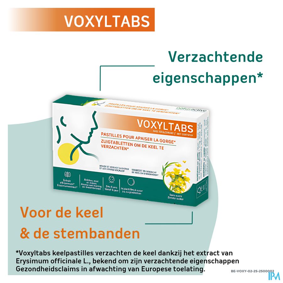 VOXYLTBAS Pastilles pour la gorge