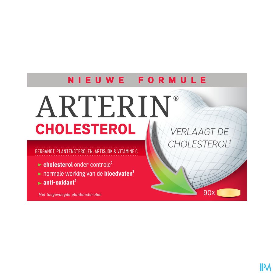 Arterin® Cholestérol 90 Comprimés - Reduit le cholestérol