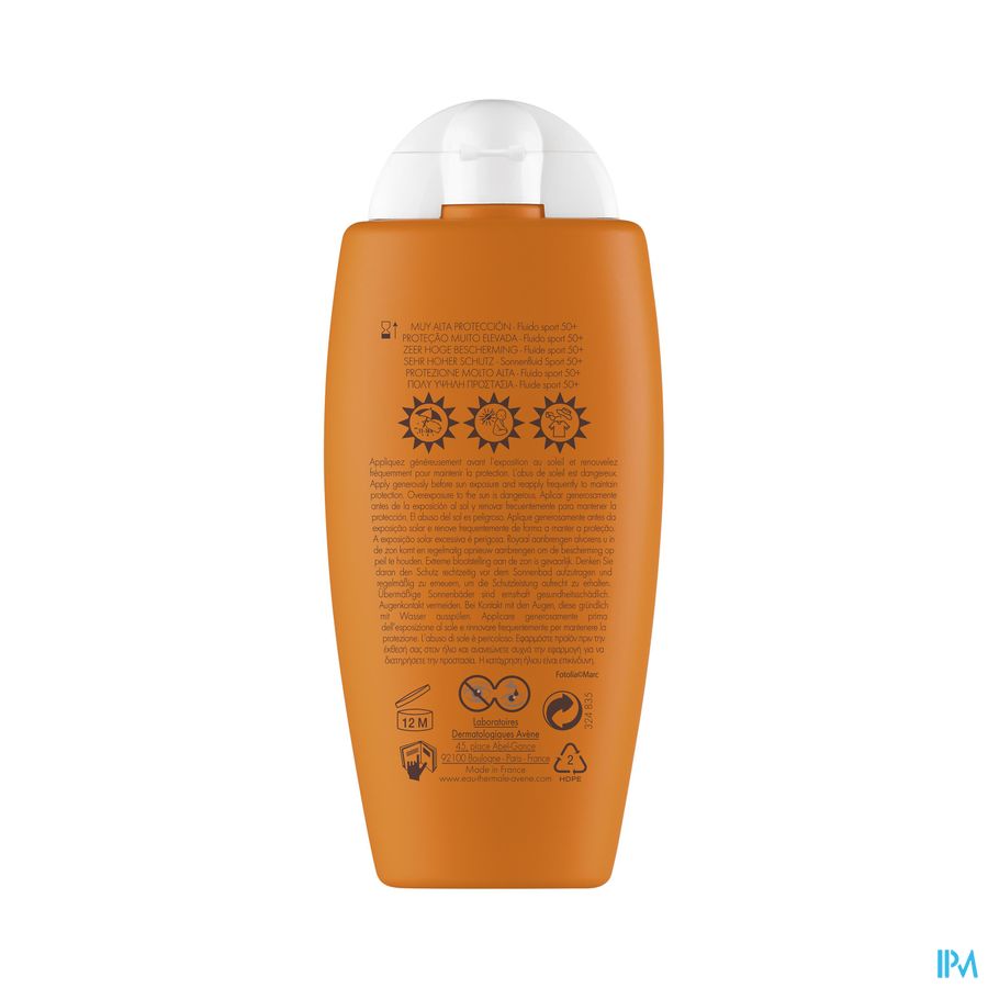 Eau Thermale Avène - Fluide sport SPF 50+