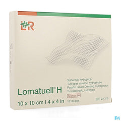 Lomatuell H Compresse Ster 10x10cm 10 23315