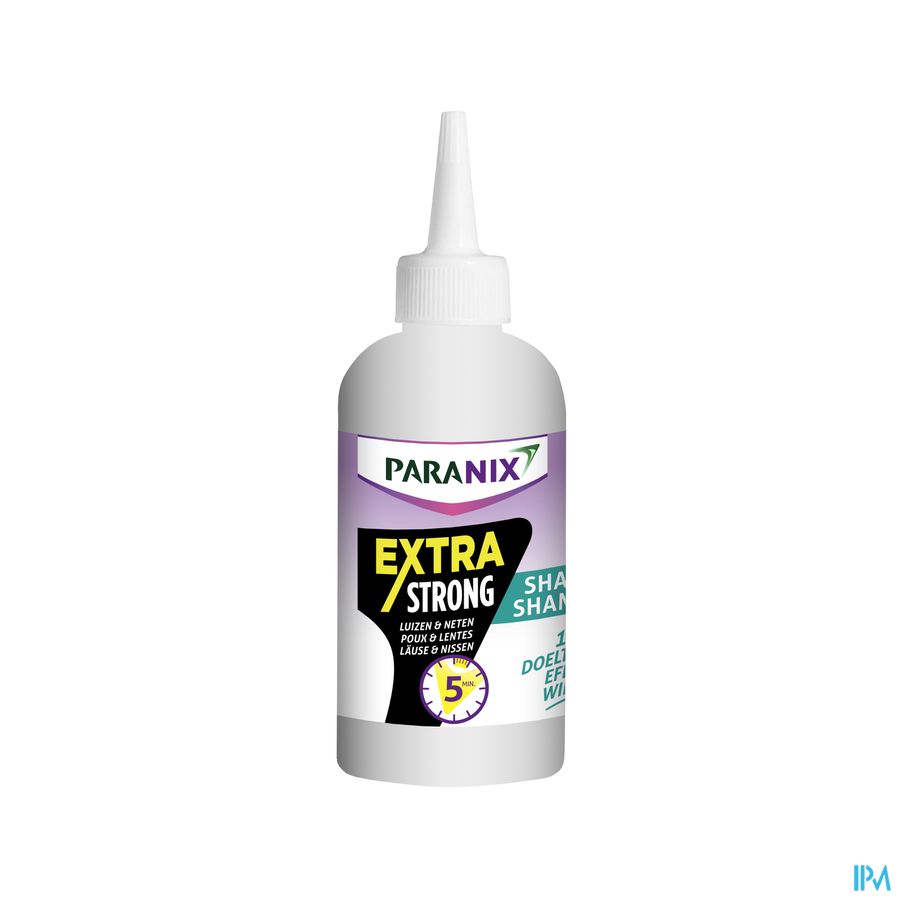 Paranix® Shampooing Extra Strong 200 ml: Poux et Lentes. Traite et Protège. En 5 Min.