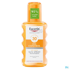 Sun Oil Control SPF 30 Toucher Sec Spray Transparent 200ml