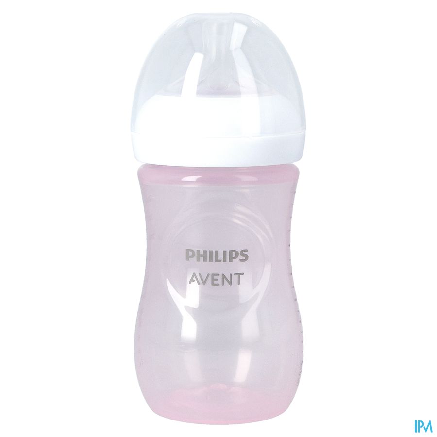 Philips Avent Natural 3.0 Biberon Rose 260ml