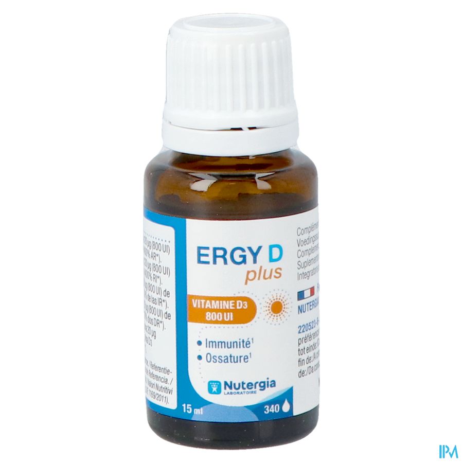 Ergy D Plus Fl 15ml