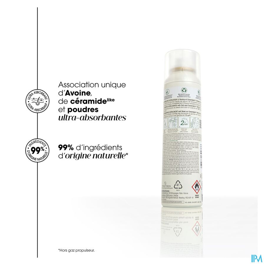 Klorane Avoine Shampooing sec Extra-doux quotidien 150ml