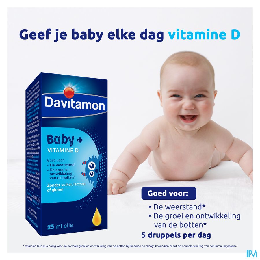 Davitamon® Baby Vitamine D Huile 25 ml