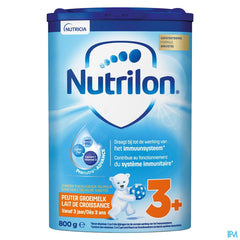 Nutrilon 3+ | Lait De Croissance Enfant dès 3 ans  | Lait en Poudre pour Biberon | Boite 800g