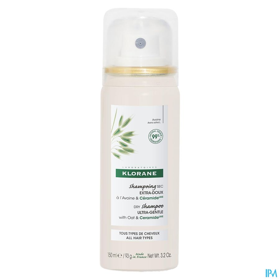 Klorane Avoine Shampooing sec Extra-doux quotidien 150ml