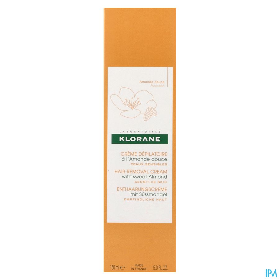Klorane - Crème dépilatoire à l'Amande douce - Peaux sensibles