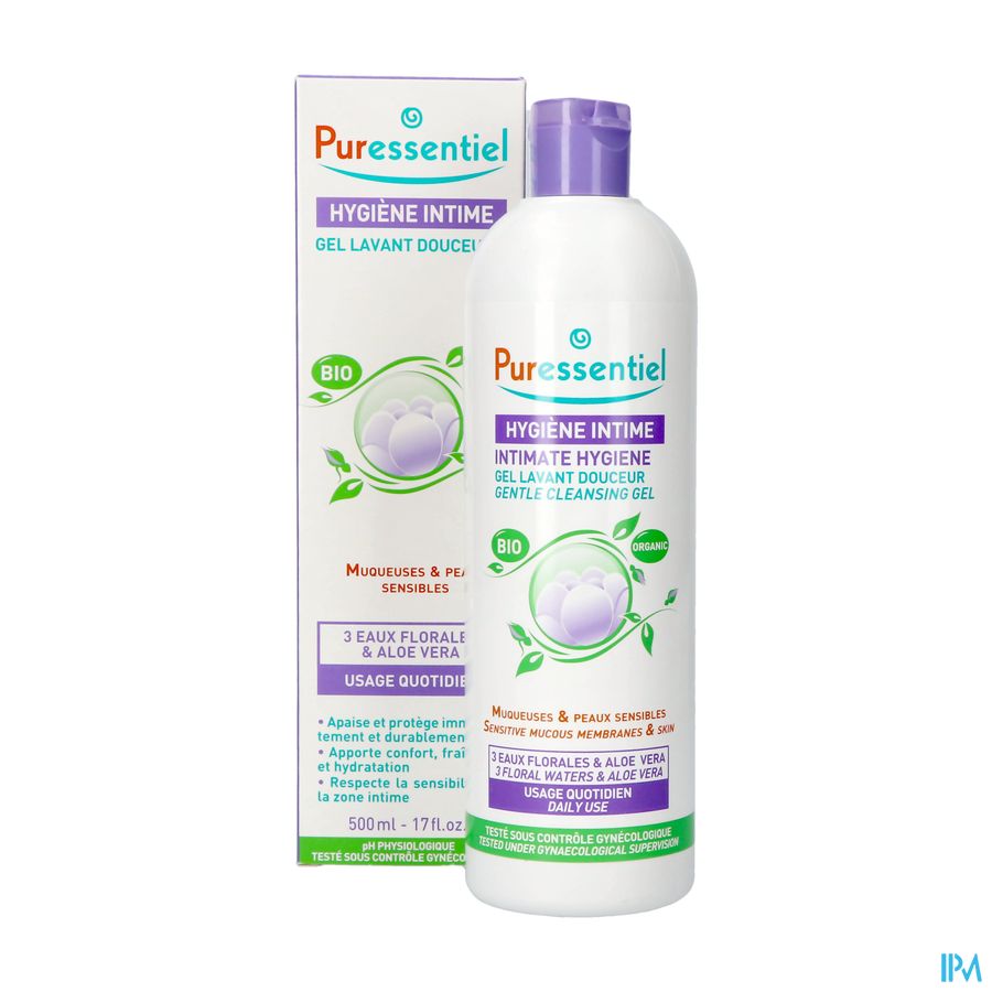 Puressentiel Hygiene Int.gel Lav.douceur Bio 500ml