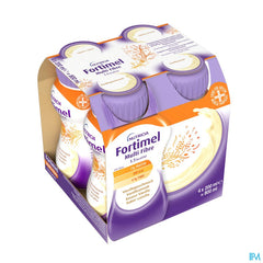 Fortimel Multifibre 1.5kcal Goût Vanille Bouteilles 4x200ml