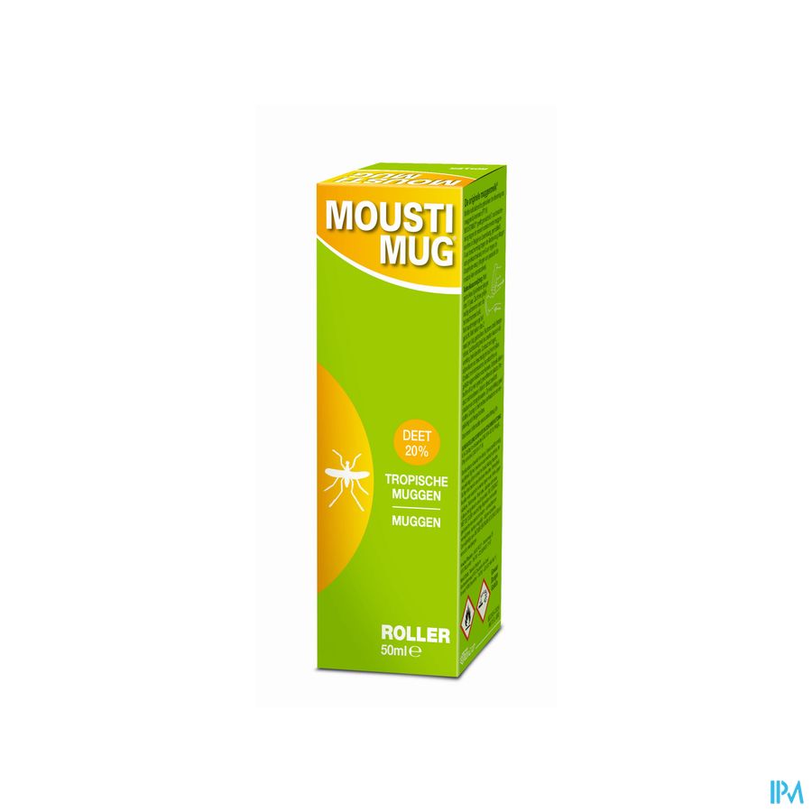 Moustimug Original Roller 20% DEET 50 ml