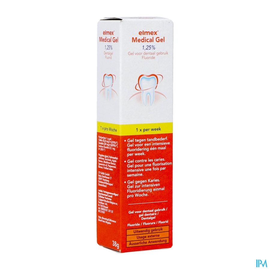 Elmex Medical Gel Tube 38g