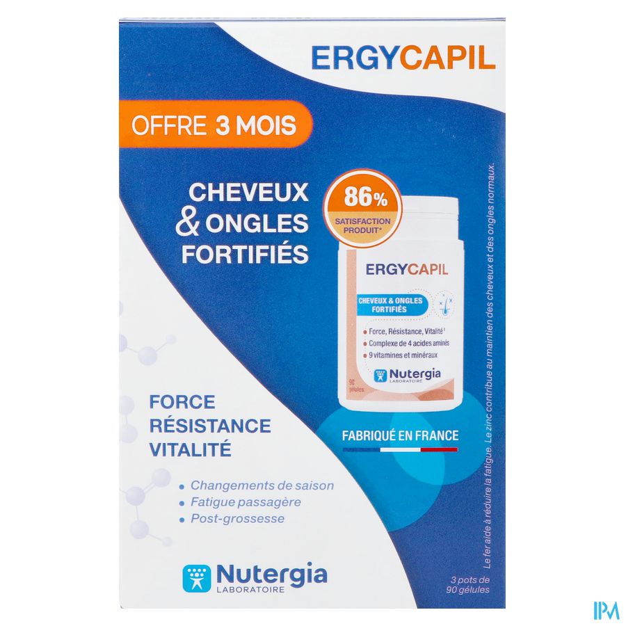 Ergycapil Pack Caps 3x90