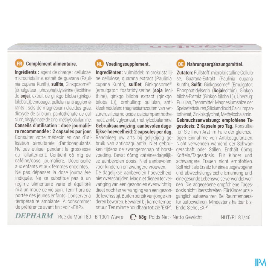 Cogniton Student Promo-25% Caps 90