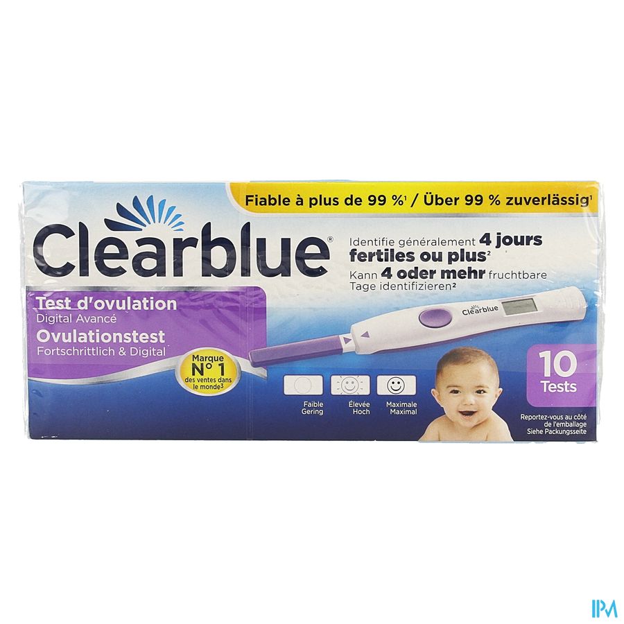 Clearblue Advanced Test Ovulation 10