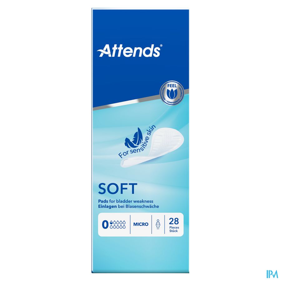 Attends Soft 0 Ultra Mini Couche Anatom. 1x28