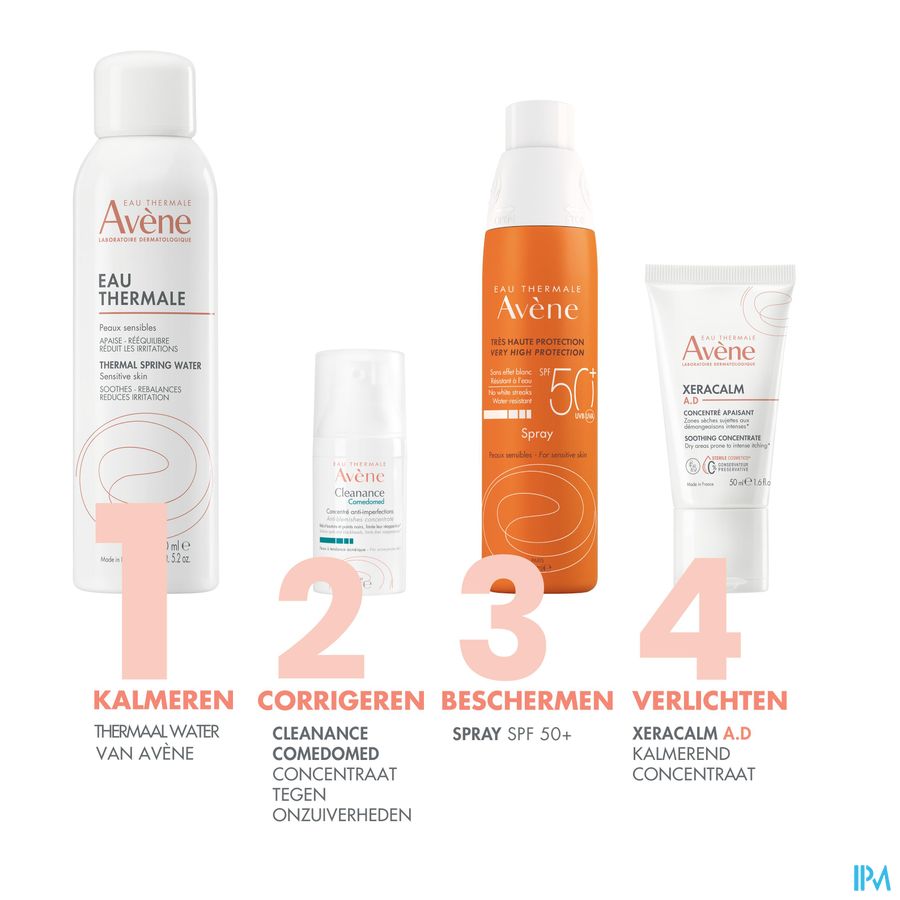 Eau Thermale Avène - Spray Brumisateur Apaisant Eau Thermale Peaux sensibles