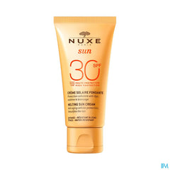 Nuxe Sun Creme Solaire Fondant Ip30 Visage 50ml