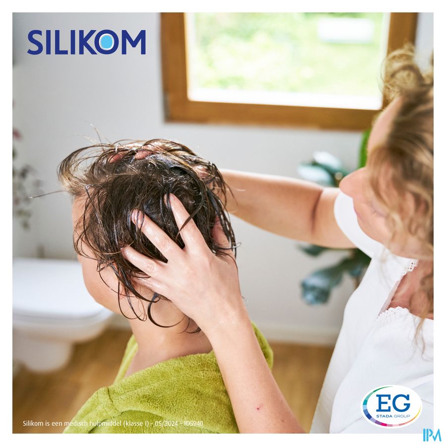 Silikom Once Shampooing Contre poux&lentes 200ml