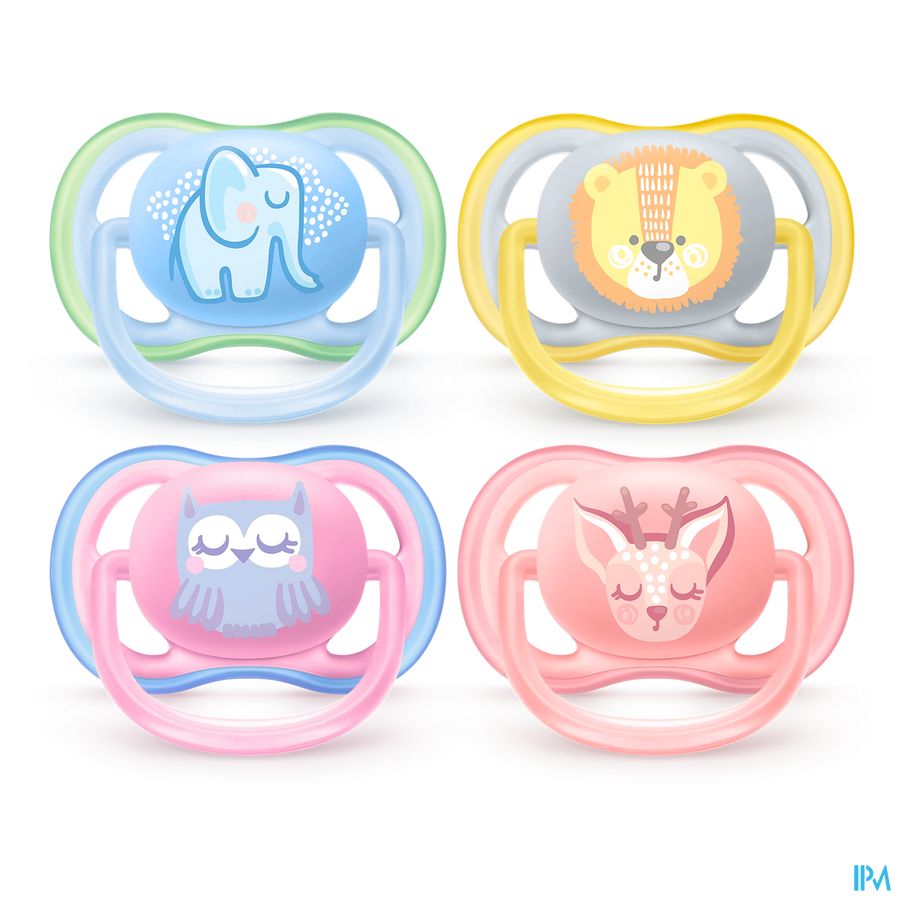 Philips Avent Sucette 0m+ Animals Mix