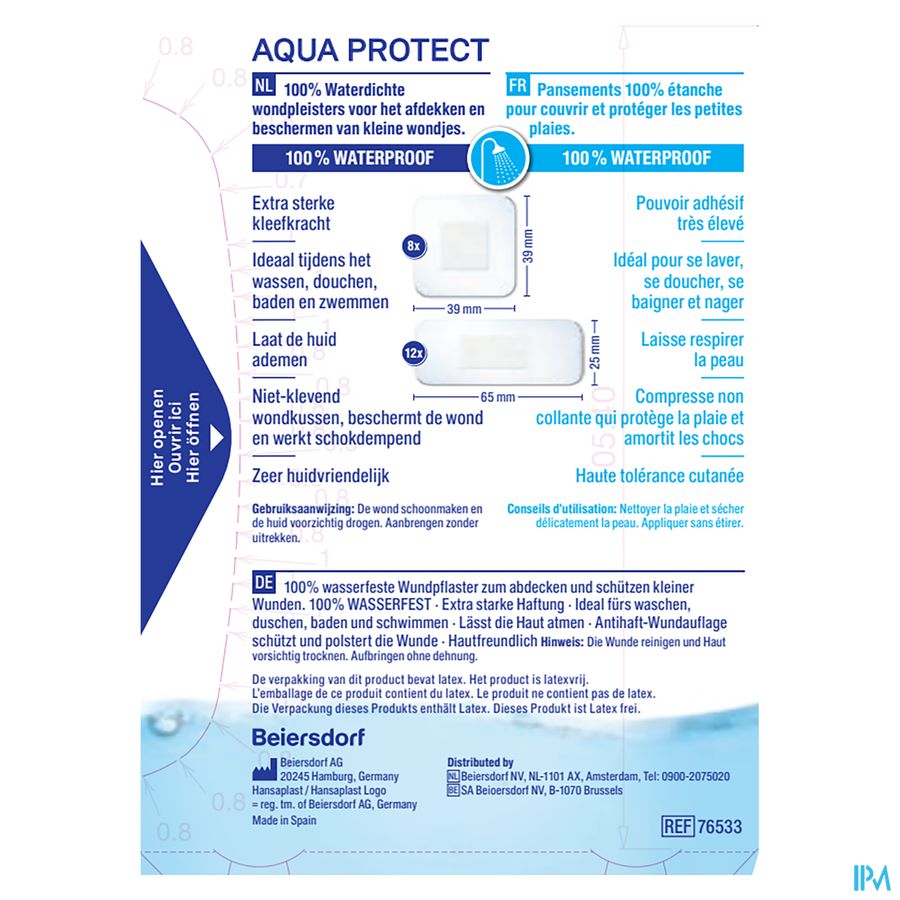 Hansaplast Aqua Protect Strips 20