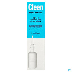 Cleen Enema Pediatric 5g/12g Sol Rectale Fl 66ml