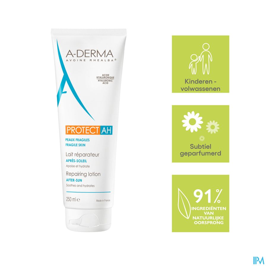 A-DERMA - A-DERMA PROTECT AH LAIT REPARATEUR HYDRATANT APRES-SOLEIL - A-DERMA PROTECT AH