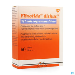 Flixotide 250 Diskus Pulv Inh 60dos