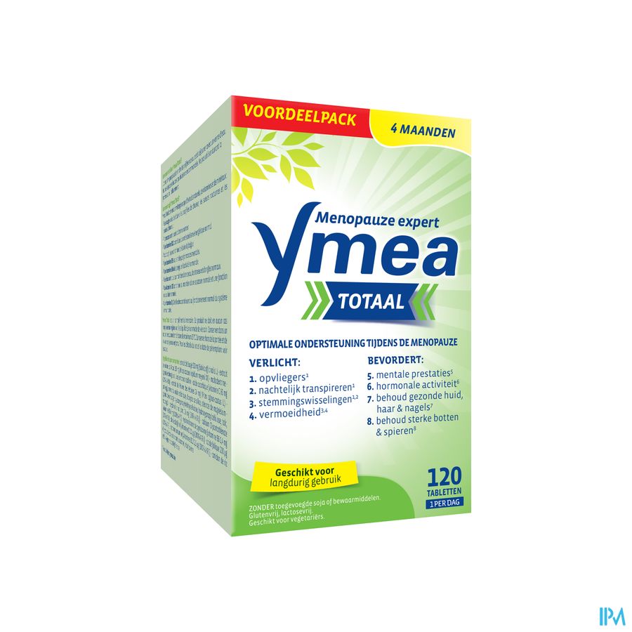 Ymea® Total 120 P. - Ménopause - Contre Bouffées De Chaleur & Fatigue