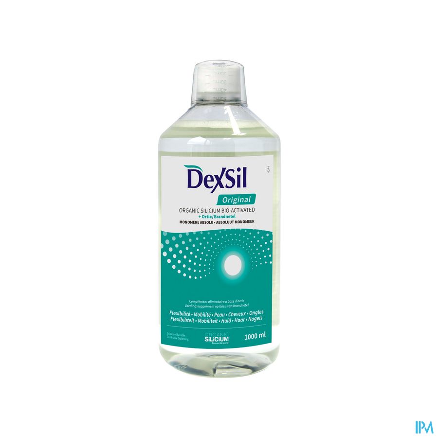 DexSil® Original 1 L - Muscles, Peau, Cheveux, Ongles - Silicium, Ortie Et Cuivre