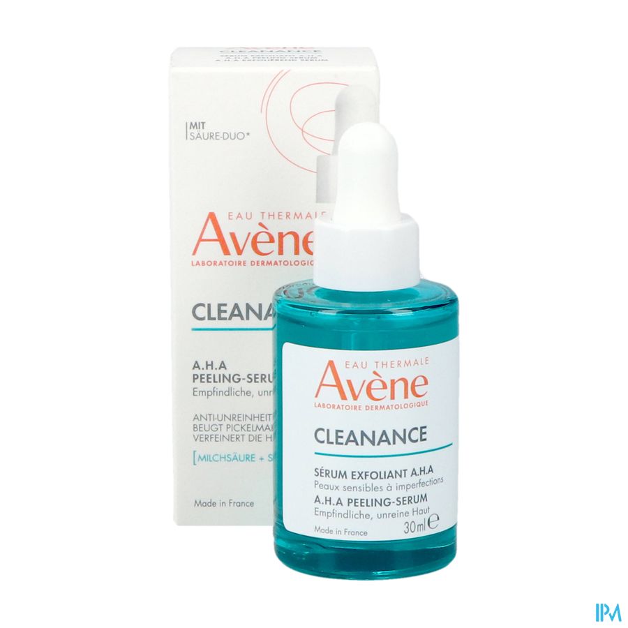Eau Thermale Avène CLEANANCE Sérum exfoliant A.H.A - Anti-imperfections, anti-marques pour les peaux sensibles à imperfections