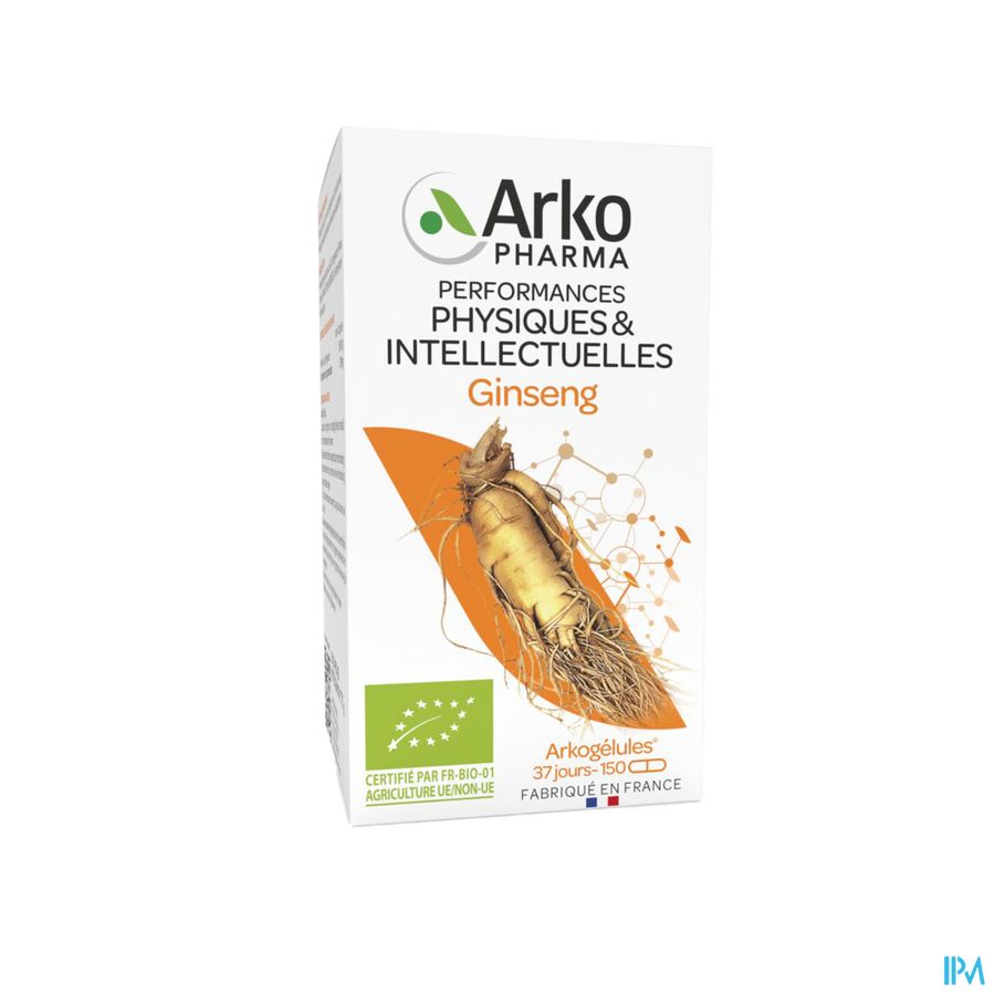 Arkogelules Ginseng Bio Caps 150