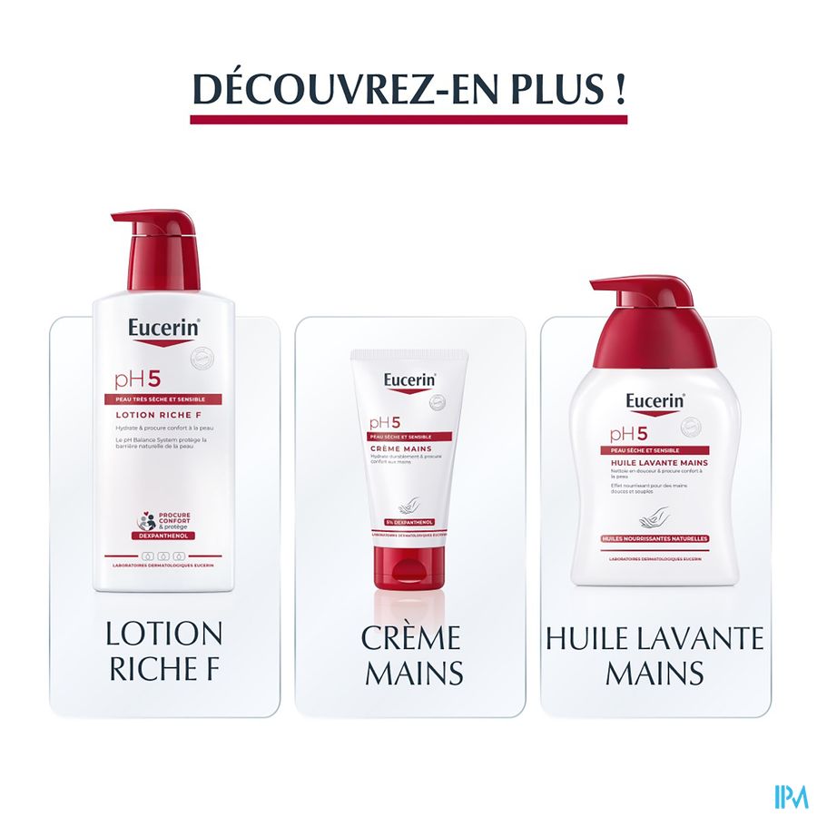 pH5 Huile de Douche Peau Sèche et Sensible avec pompe 1000ml