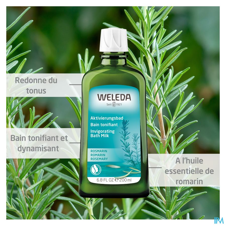 Weleda Bain Tonifiant Au Romarin 200ml