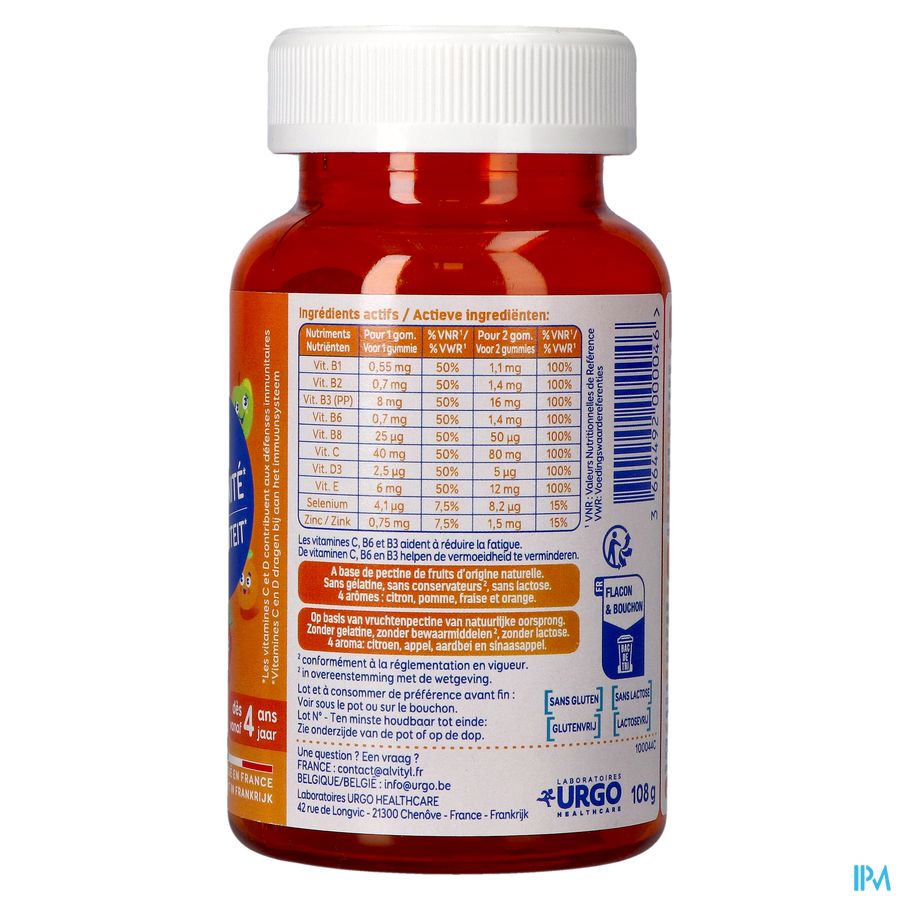 Alvityl Vitalite Gommes 60