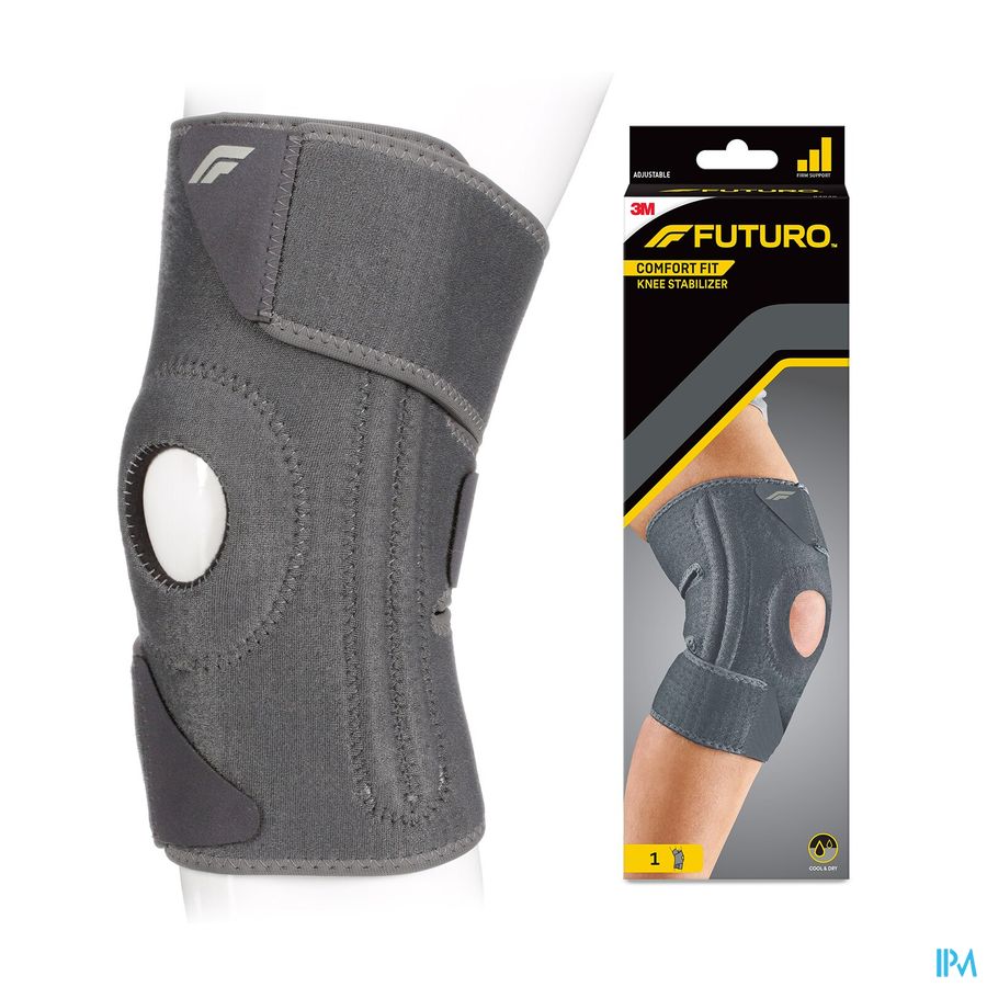 FUTURO™ Comfort Fit Genouillère Stabilisatrice 04040, Réglable (27.9 - 55.9 cm)