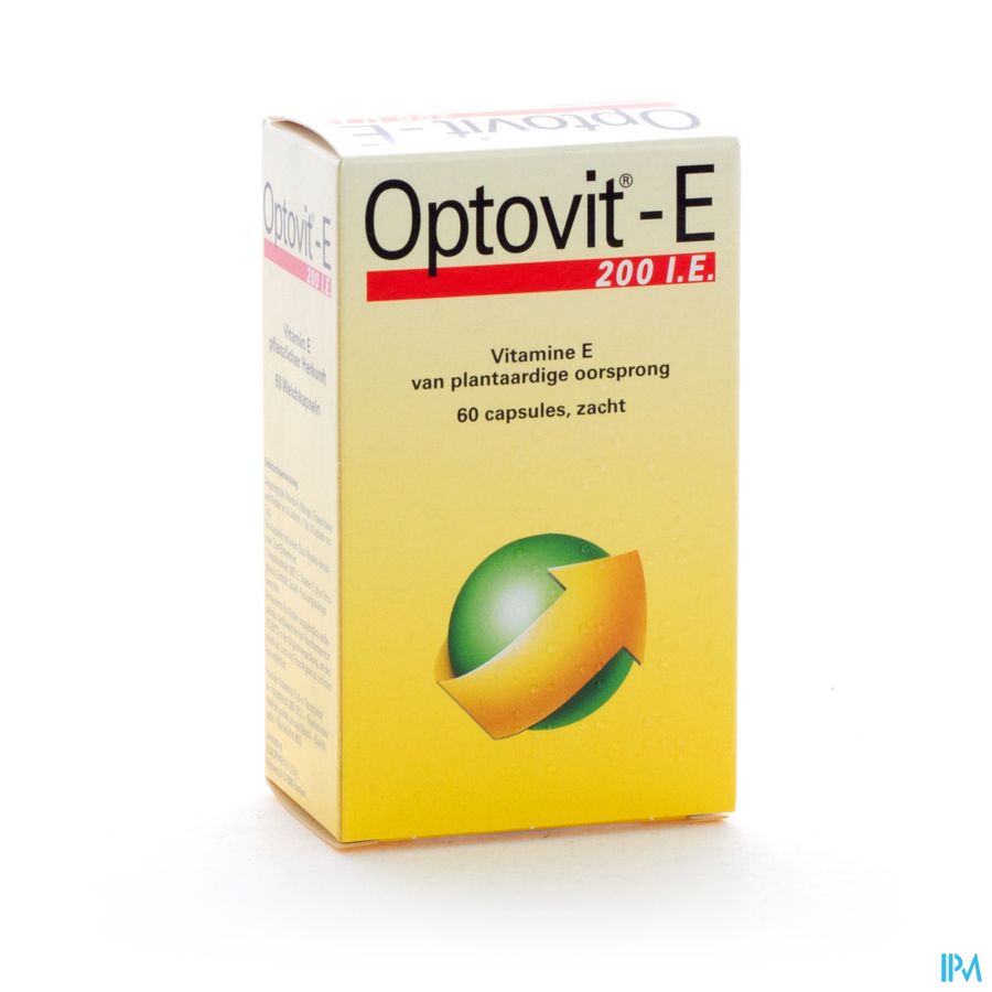 Optovit E 60 pcs capsules - vitamine E