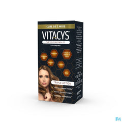 Vitacys Cheveux & Ongles cure de 2 mois - 2 x 60 comprimés
