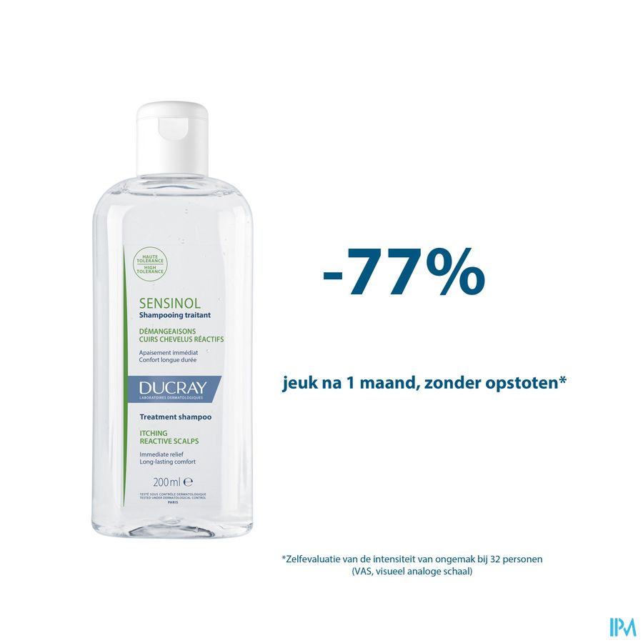 Ducray SENSINOL Shampooing Traitant Physioprotecteur anti-démangeaisons Cuirs chevelus Sensibles
