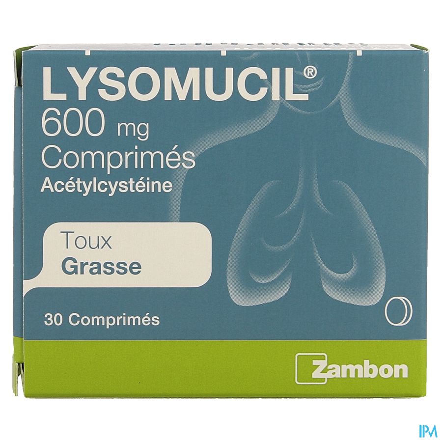 Lysomucil 600 Comp 30 X 600mg