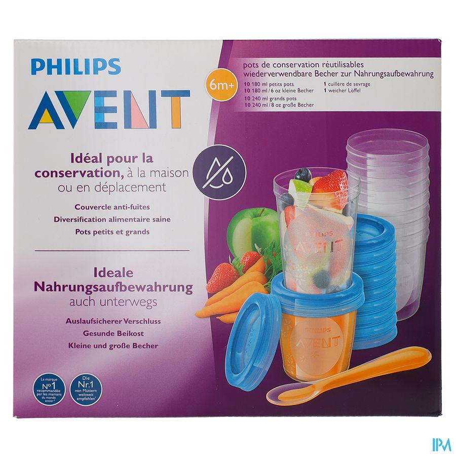 Philips Avent Via Natural Set Gourmet SCF721/20