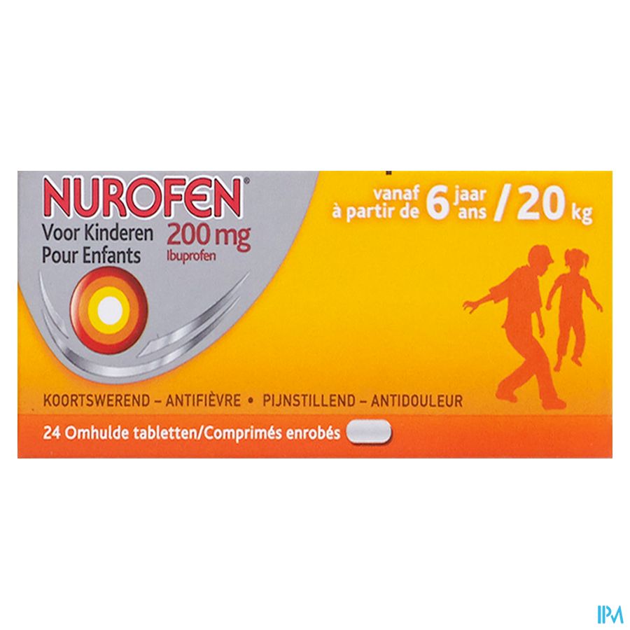 Nurofen Enfant 200mg Comp Pell 24 Rempl.2475739