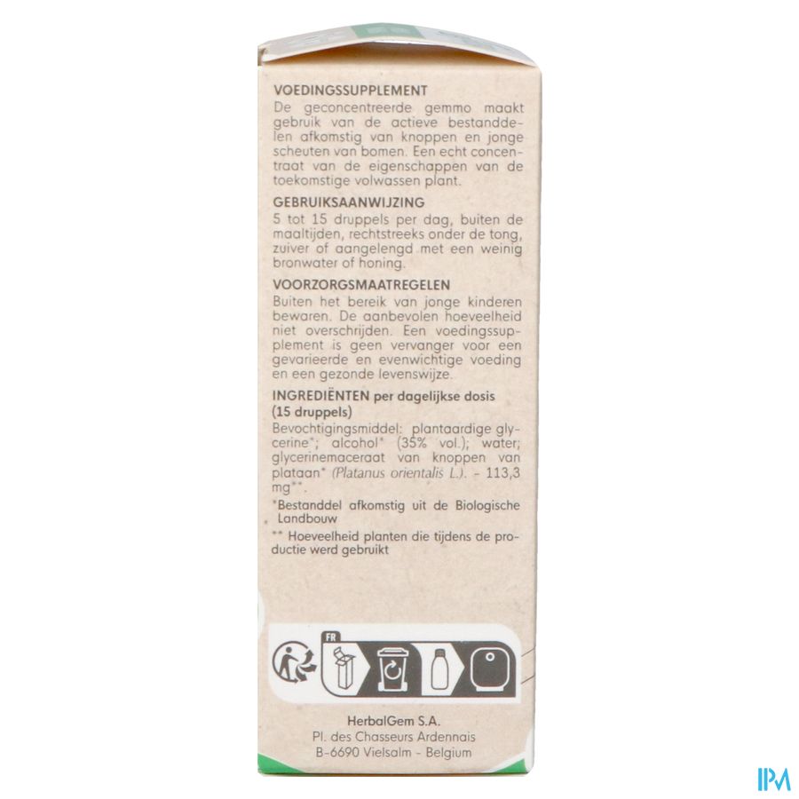 Herbalgem Platane Bio 30ml