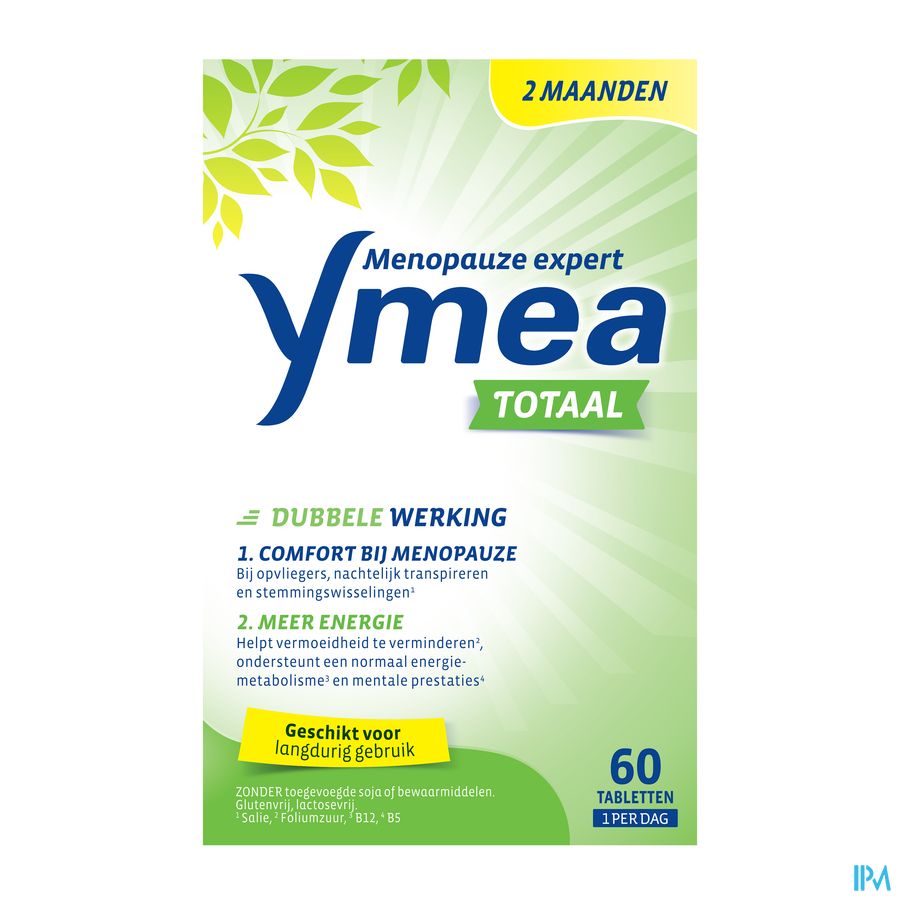 Ymea® Total 60 P. - Ménopause - Contre Bouffées De Chaleur & Fatigue