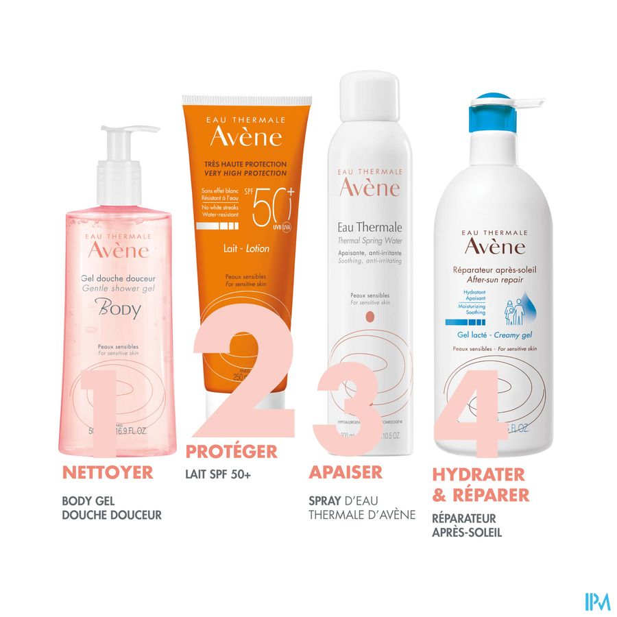 Eau Thermale Avène - Lait SPF50+ Soins solaires ORANGE