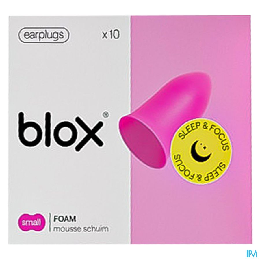 Blox Sleep Mousse Small Rose 5 Paires