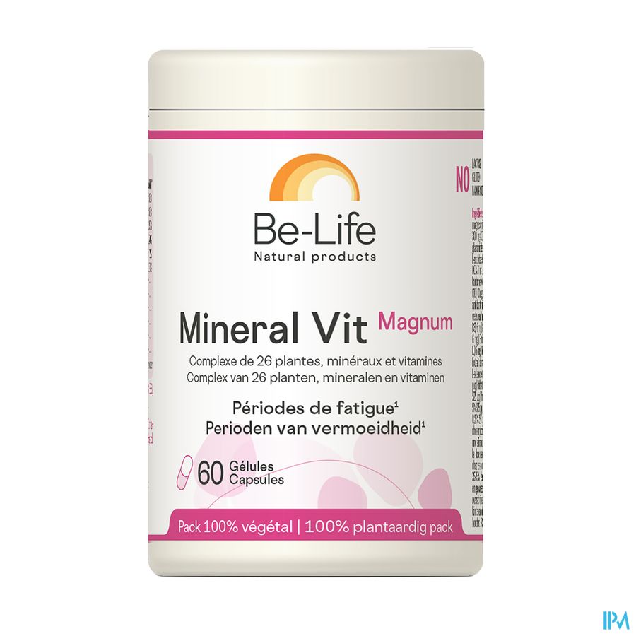 Mineral Vit Magnum Be Life Gel 60