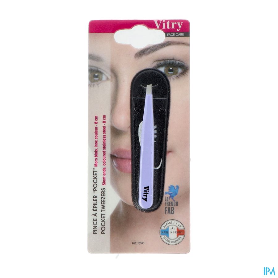 PINCE A EPILER POCKET MB COULEUR